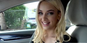 Shoplifter Uma Jolie gets spotted and fucked by a stran