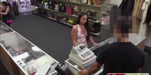 Big pawnshop boner gets to pound a Item seller