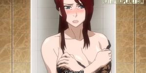 Redhead Anime Babe Gets Wet From Anal