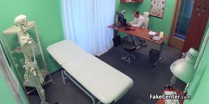 Doctor made hot milf happy with his cock