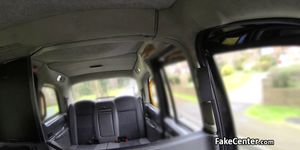 Taxi driver banging porn star