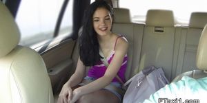 Fake taxi driver fucks young amateur babe