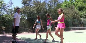 Summer Camp Tennis Sluts