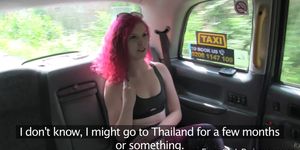 Redhead pays fake taxi ride with oral