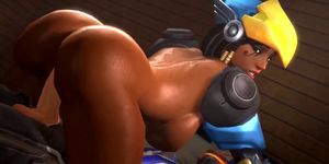 Hot big tits Pharah from Overwatch compilation