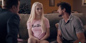 Dad and teacher conspire together to DP stepdaughter