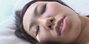 Miho strokes the cock then sucks and  More at 69avs com