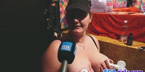 Dansk kvinde 39 mlke hendes enorme bryster p en sex-kon