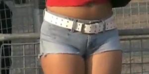 Asses tight jeans shorts 41