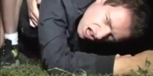 At night fucked and robbed