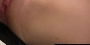 She shakes her perfect small ass on her boyfriend dick