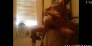 Wife sucks bbc lovers cock and throat was creampied