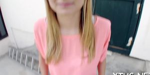 Horny blonde honey natalia starr and bf in this video