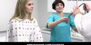 Perv Doc And Nurse Take Advantage Of Teen Cutie Harlow 