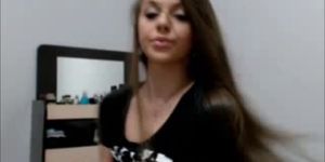 Brunette Webcam Teen Masturbating