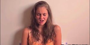 Sweet Teen Builds The Sexual Tension And Orgasms Blissf