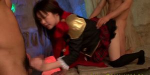 Barelylegal japanese cosplay teen squirting