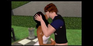 Interracial in the park