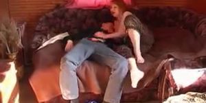 Chubby Russian Redhead with younger Lover