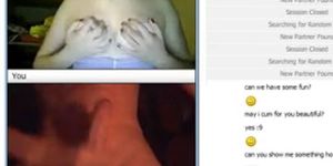 Cumming for a hot masturbating teen at webcam chat