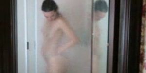 Mi chica en la ducha