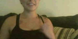 Cute girl with nice boobs on Chatroulette