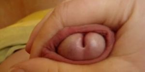 Masturbation close-up  abspritzen Schwanz cock