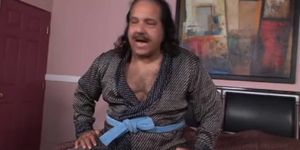Ron Jeremy and hot blonde