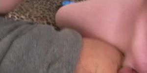 Handjob and titjob from cute amateur blonde 1