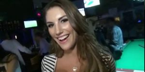 IKTG August Ames Happy In The Pub Mofos