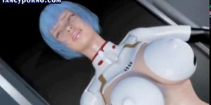Animated sex doll getting mouth fuck
