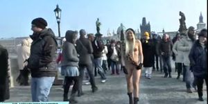 Sweet blonde teen naomi nude in public