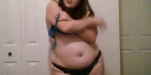 Chubby Girl Stripping 1