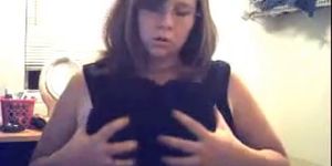 Teen with big boobs