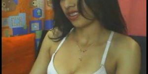 Latina Teen Hottie on Webcam