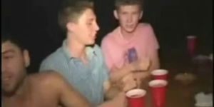 Twinks Fuck in Public during St8 House Party