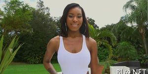 Multiples of orgasms for ebony