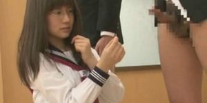 Japanese schoolgirls (18+) cumshots