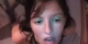 Awesome girlfriend webcam sucks