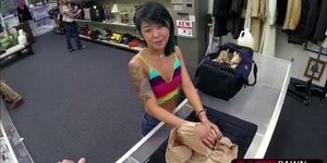 Small size and beautiful Asian gets her tight pussy fuc