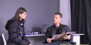 Russians flirting at the office