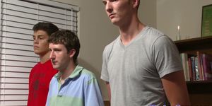 Straight students hazed into fraternity