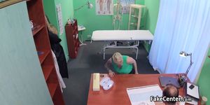 Doctor got lucky with busty patient