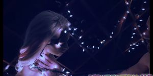 Emma Hix And Christmas Lights During Sex