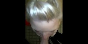 Hot Blonde Bathroom Facial
