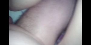 Huge cumshot on my ex tits and belly sorry no sound