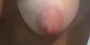 Blowjob from puffy nipple girlfriend