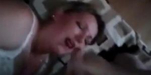 Real russian milf fuck and eat cum
