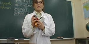 Teacher needs cock in her vag