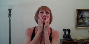 Redhead Amateur Is One Sexy Granny Fuck